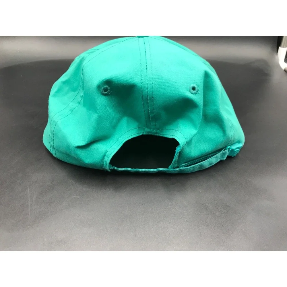 Corvette Sales Teal Blue Cap with Rope Detail Hat Adjustable Strap Hat Otto Cap